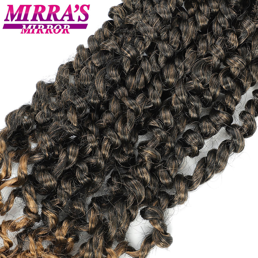Thumbnail: Passion Twist Crochet Hair 6/8/12/18 Inch Synthetic Pre-twisted Short Passion T