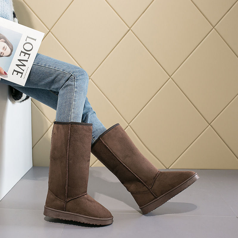 Thumbnail: European and American Snow Boots Women High-Tube Snow Boots