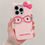 Thumbnail: 3D Glasses Cat Silicone Phone Case For iPhone 17 Pro Max 16 15 Plus 14 13 Mini 