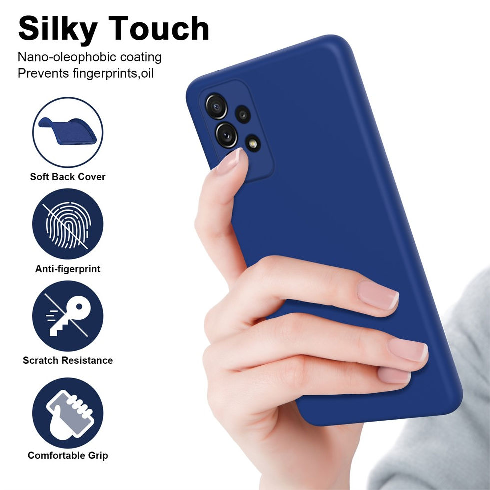 Thumbnail: Liquid Silicone Phone Case For Samsung Galaxy A52 A52S A72 A12 A22 A32 A42 A13 