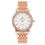 Thumbnail: Casual Watches Men Women Fashion Lovers Watch Rhinestone Stainless Steel Quartz
