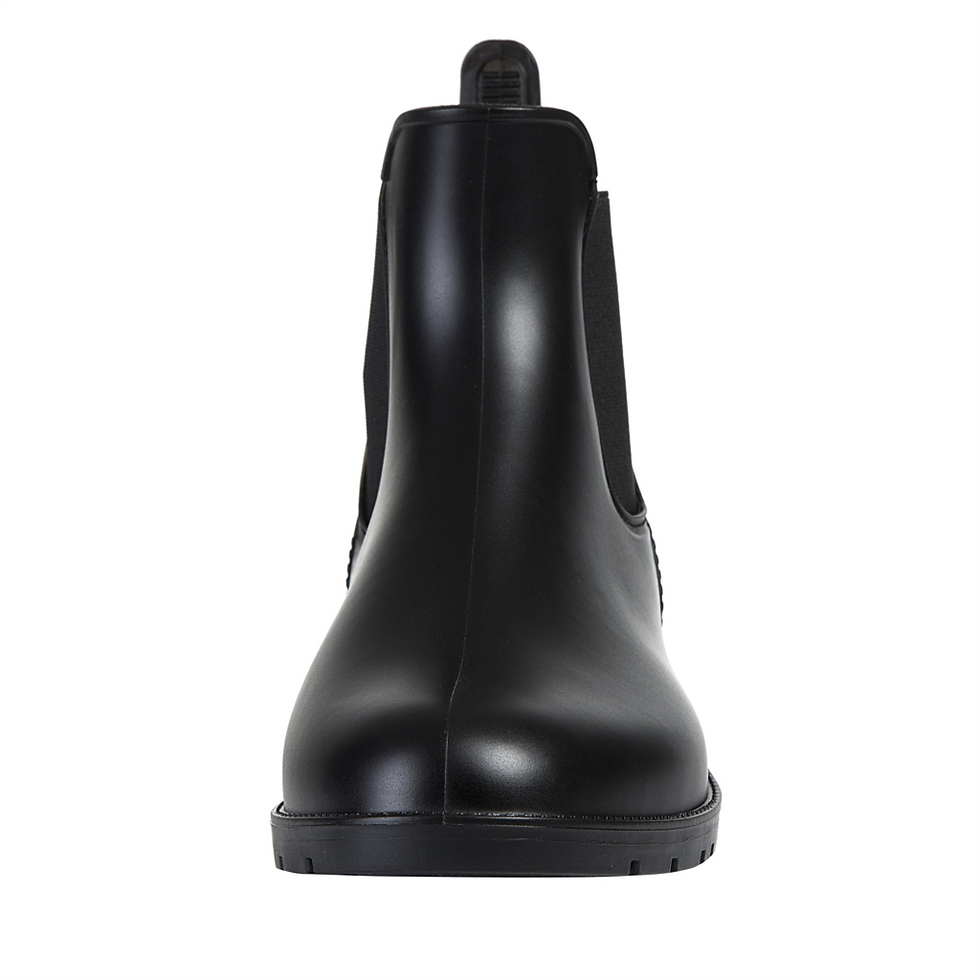 Thumbnail: Women Fashion Rain Boots Spring and Autumn Chelsea Boots Waterproof Outdoor