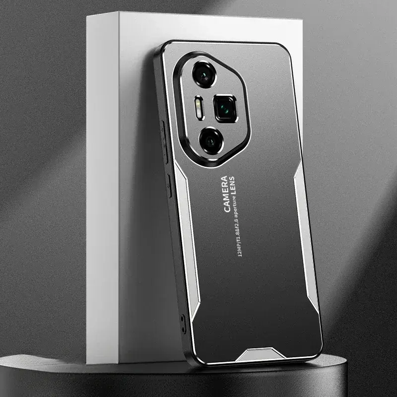 Thumbnail: Aluminum Alloy Metal Matte Back Case for Honor 500 400 200 Smart 300 Ultra Lite