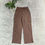 Thumbnail: Women High Waist Baggy Trousers Casual Wide Leg Slim Straight Cargo Pants
