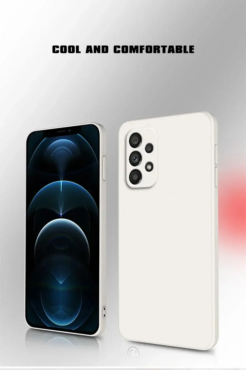 Thumbnail: Luxury Liquid Silicone Phone Case For Samsung A13 A14 A15 A21S A25  A31 A32 A33