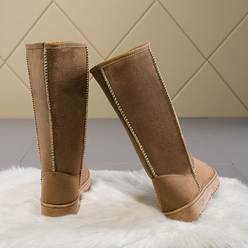 Thumbnail: European and American Snow Boots Women High-Tube Snow Boots