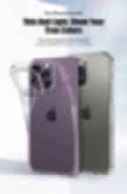 Thumbnail: Luxury Clear Silicone Phone Case For iPhone 16 15 14 13 12 11 Pro Max XR X XS 7