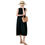 Thumbnail: Women Summer Korea Long Dress Loose Plus Size Solid Sleeveless Backless 4-LXL