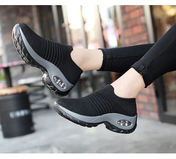 Thumbnail: Women Sneakers Versatile Orthopedic Sneakers Platform Casual Shoes Non-Slip