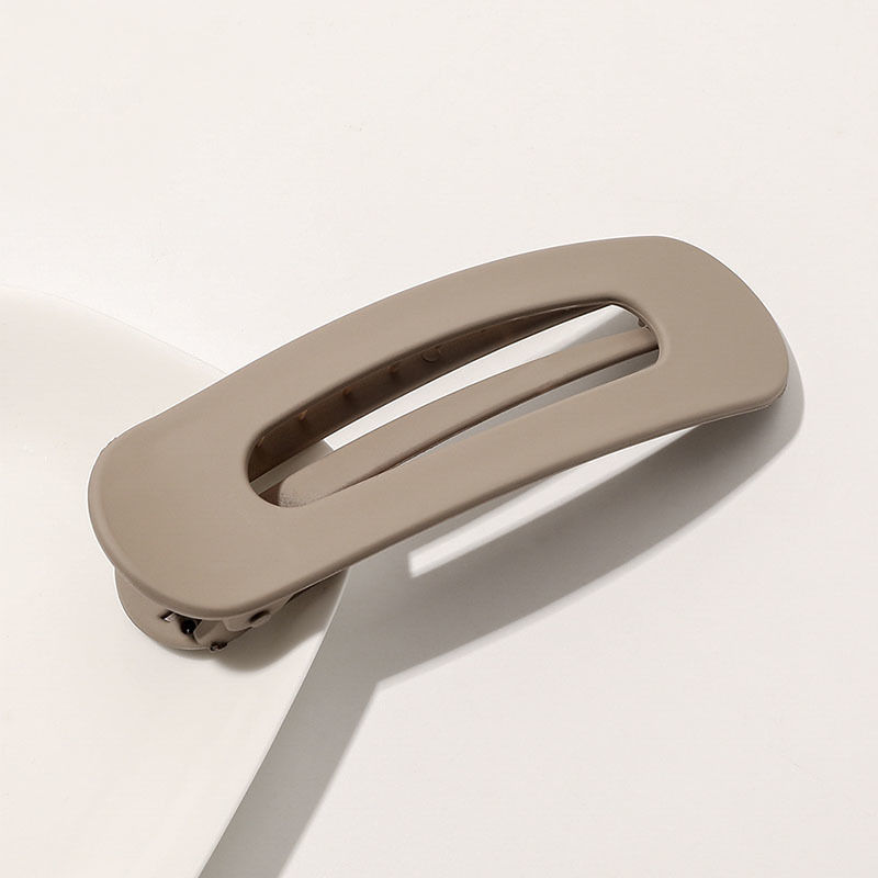 Thumbnail: Korean Frosted Large Hair Clips for Women Girl Fashion Acrylic Hairpins