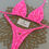 Thumbnail:  Women Bikini Beach Holiday Swimsuit Two-piece Set