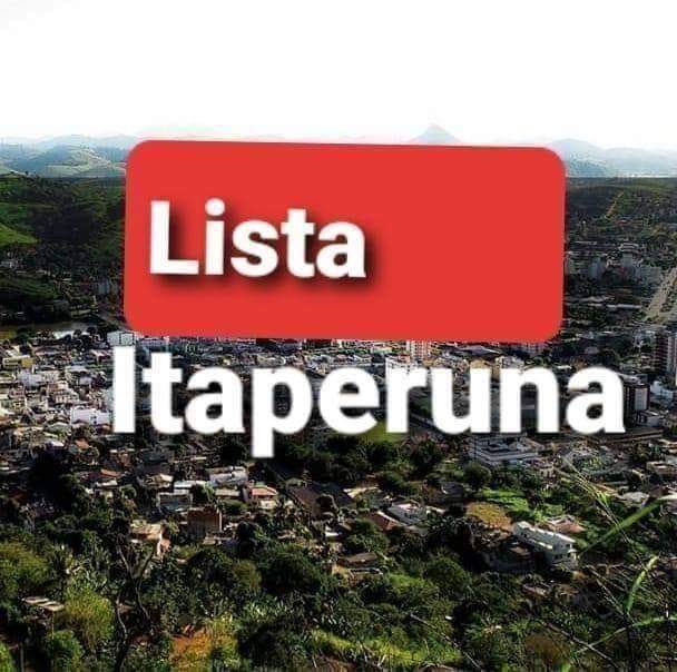 Foto do escritor: LISTA ITAPERUNA