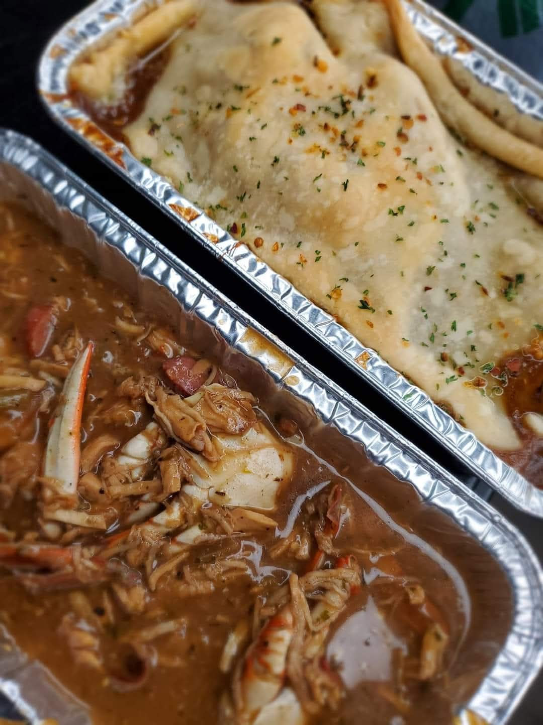 Seafood  Gumbo  Pot-Pie 