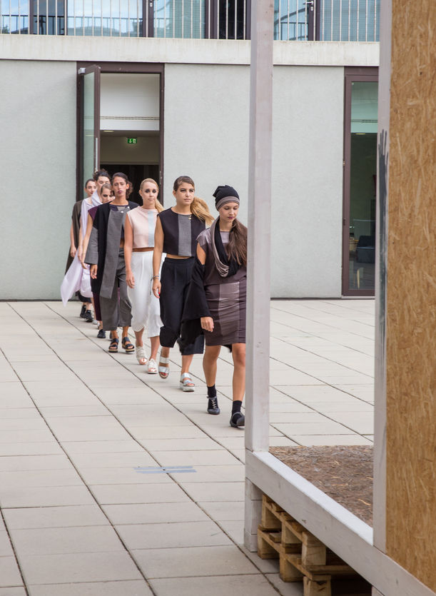 StylebyNoir fashion show at the 21er Haus Leben in der Wand - Vienna