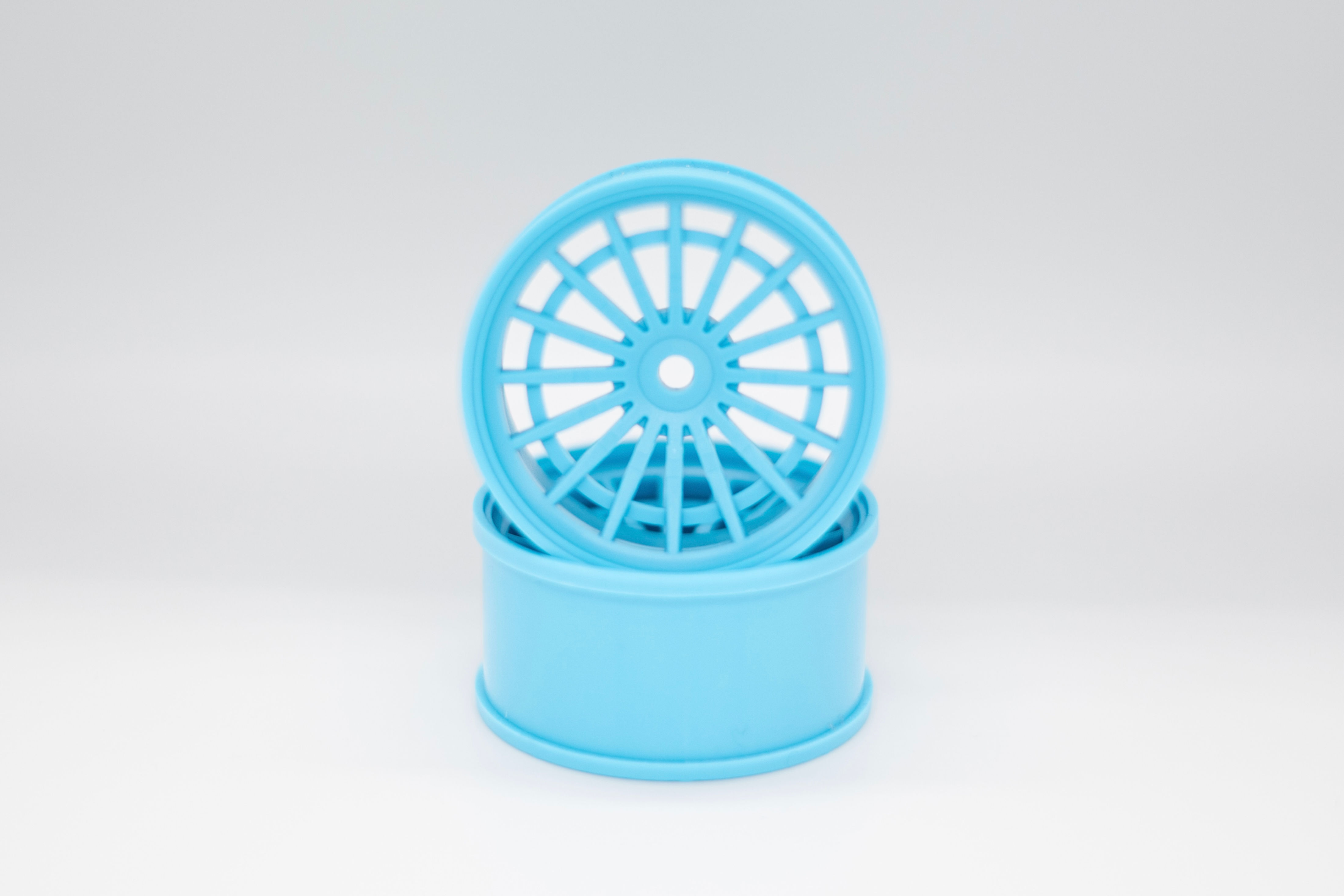 EBS - JT18 1/10 Drift Wheels (6mm, Cyan) (2)