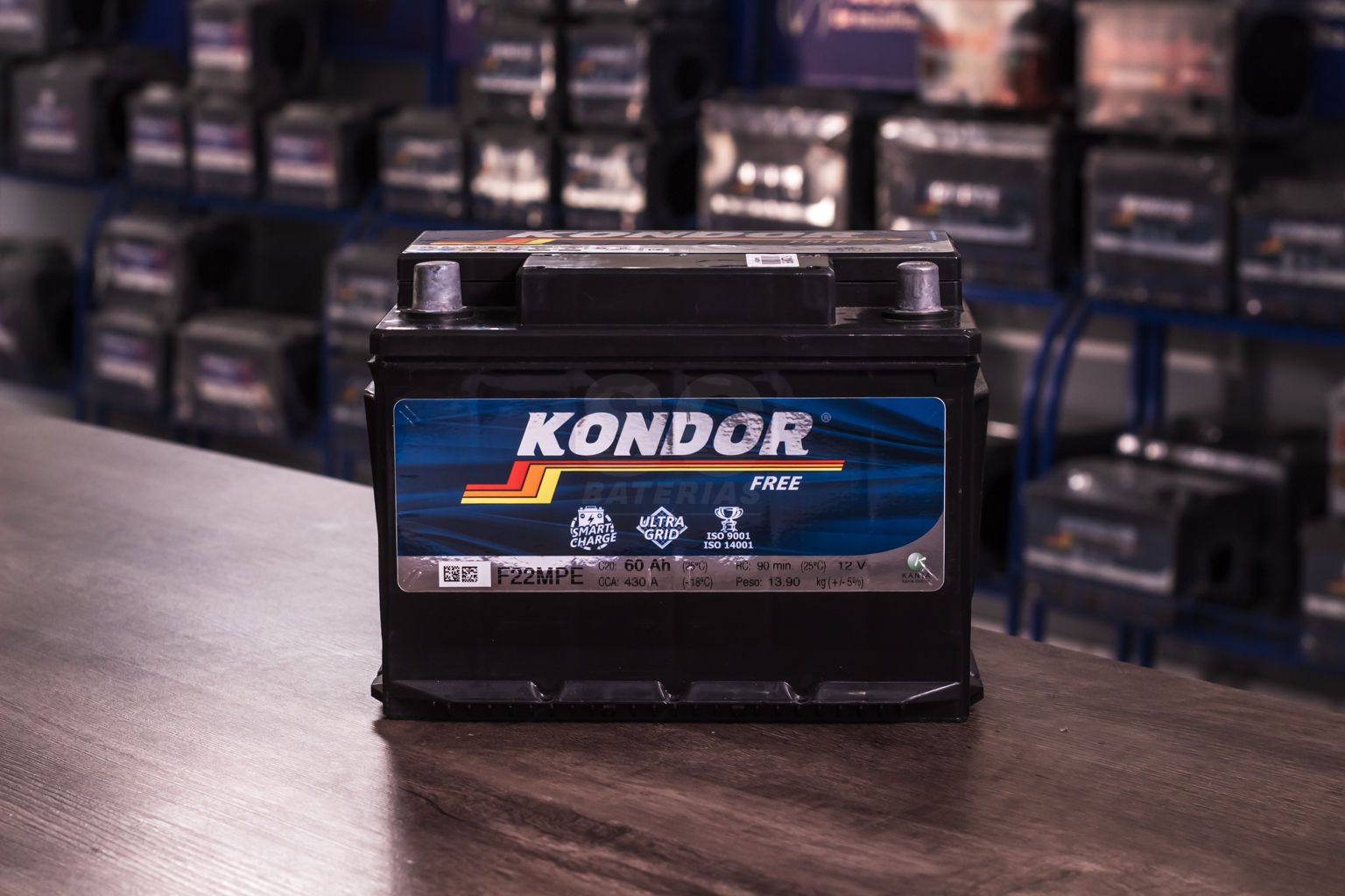 BATERIA KONDOR F22MPE