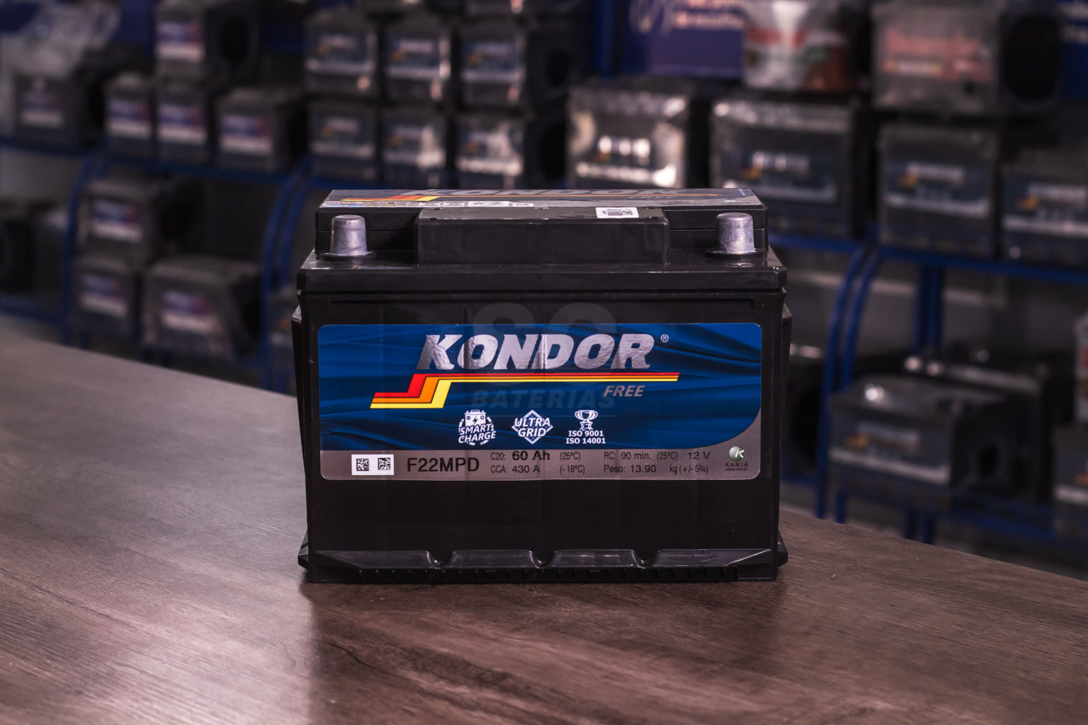 BATERIA KONDOR F22MPD