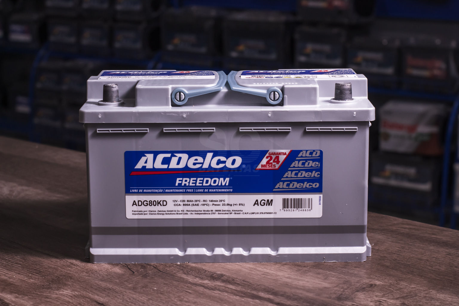 BATERIA ACDELCO ADG80KD