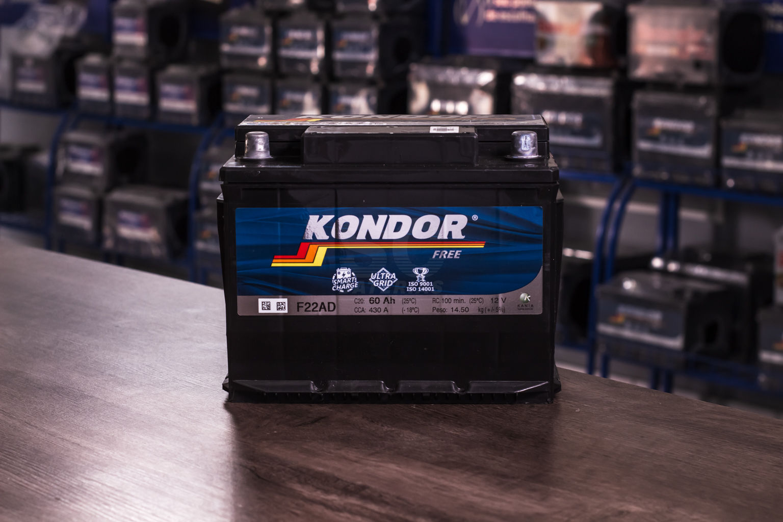 BATERIA KONDOR F22AD