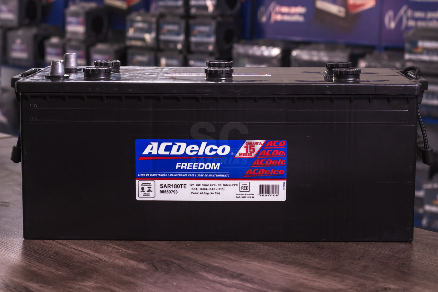 BATERIA ACDELCO FREDOM SAR180TD