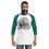 Thumbnail: Port-Man Christmas 3/4 Sleeve Raglan Shirt