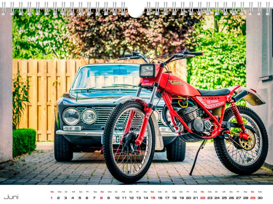 Miniaturbild: Bella Macchina 2025 Wandkalender DIN A3