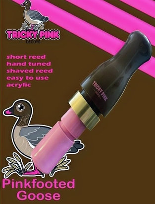 Pinkfooted goose Call (short reed)