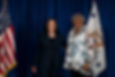 Donna Brazile with Vice President Kamala Harris