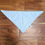 Thumbnail: Blue Herringbone Dog Bandana 