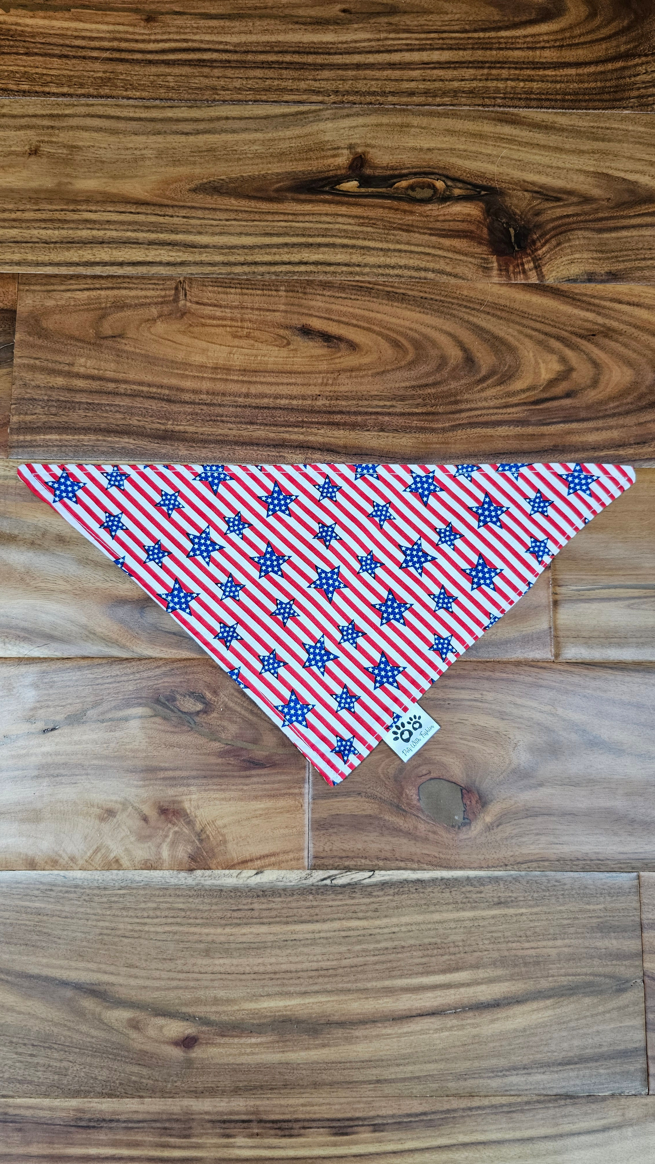 Stars and Stripes Dog Bandana 
