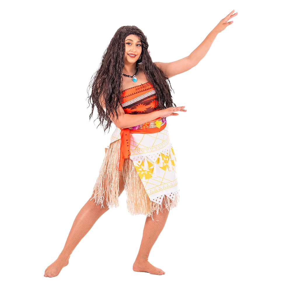 Hawaii Girl brings island spirit with hula dance, tropical games, and playful activities that turn any party into a beach adventure.