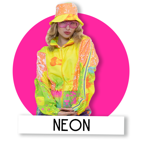 A neon party host in glowing outfits runs music, games, and contests, keeping kids active and excited at any type of celebration.