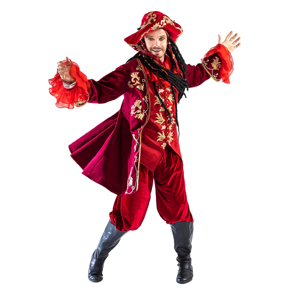 Captain Jack brings swagger, mischief, and a treasure-hunt party packed with quips, daring games, and photo-ready bravado for spirited kids.