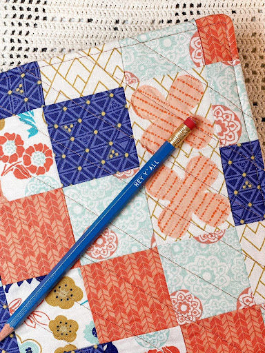 Thumbnail: PDF Quilt Journal Cover Pattern