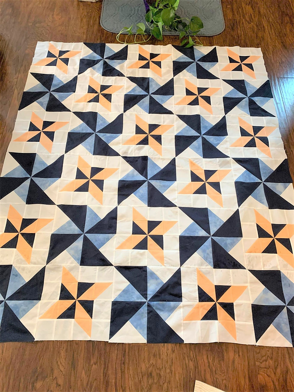 Thumbnail: PAPER Lovely Pinwheels Quilt Pattern