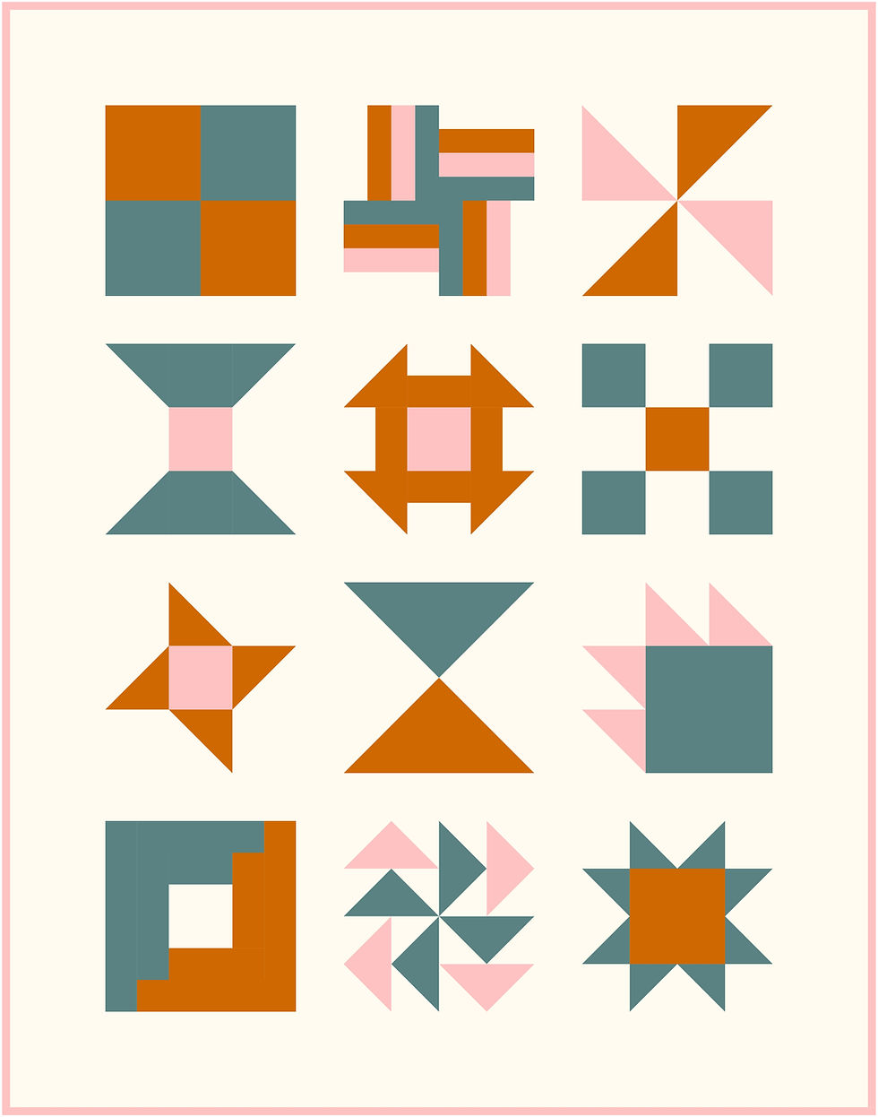 Thumbnail: PDF-Beginner Quilt Sampler