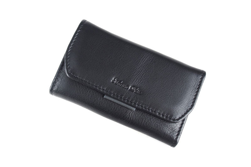 Thumbnail: 雙色真皮鑰匙包