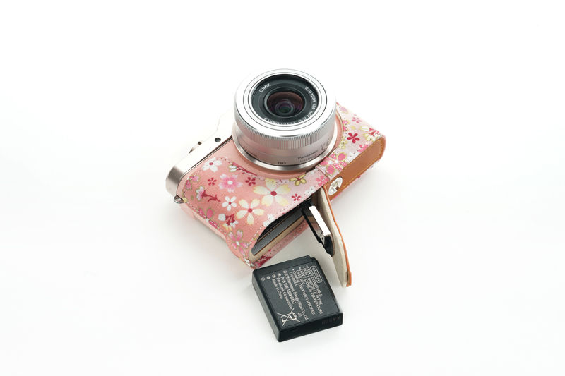 縮圖：真皮鏤空底座手繩組-Panasonic GF10