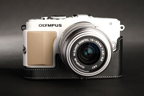 E-PL5不拆握把-油皮黑