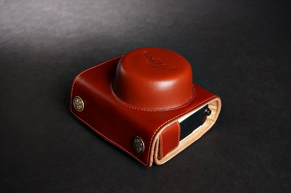 EOS M2 22mm定焦套－油皮棕