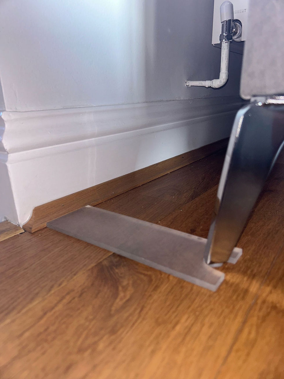Thumbnail: Invisible Guardian: Bespoke Acrylic Spacer for Pristine Interiors
