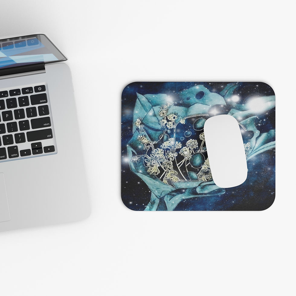 Thumbnail: Space Bouquet Mouse Pad