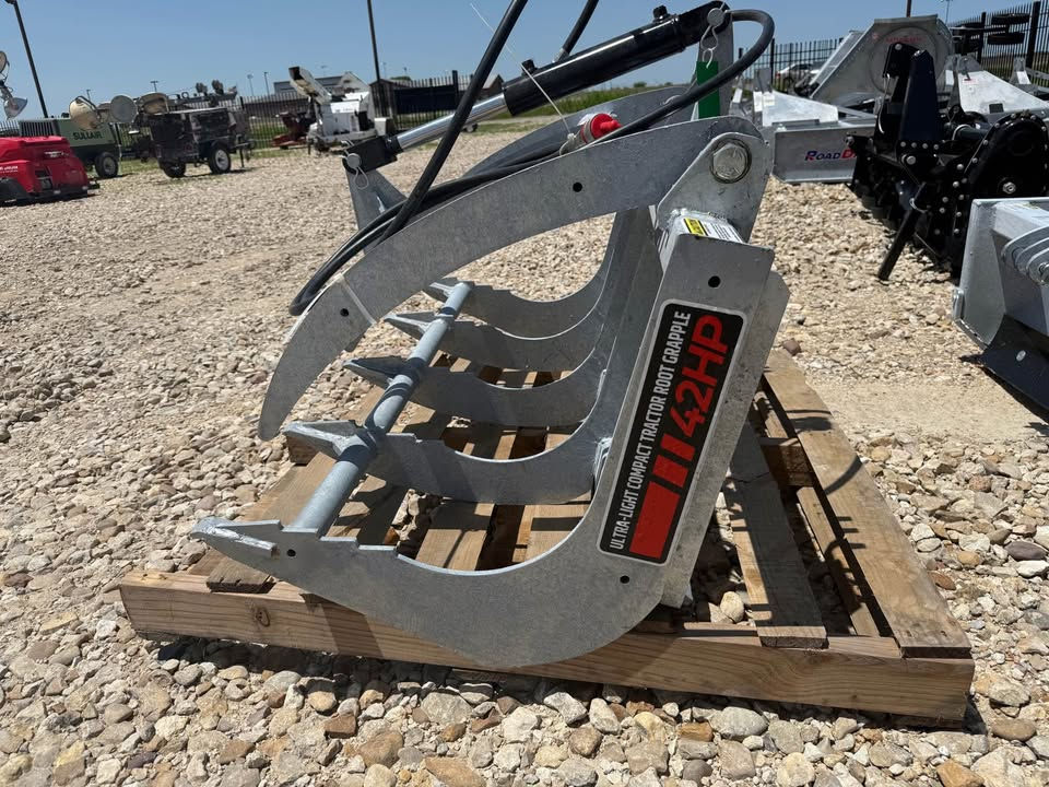 Thumbnail: 48" Grapples N'More Galvanized Quick Attach Tractor Grapple