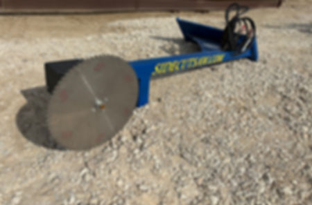 Sidecut Saws Quick Attach for Skid Steer or Tractor