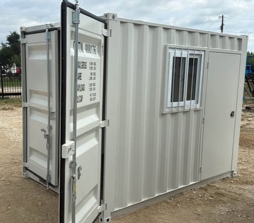 9’ Storage Container/Guard Shack | S&S Equipment Sales