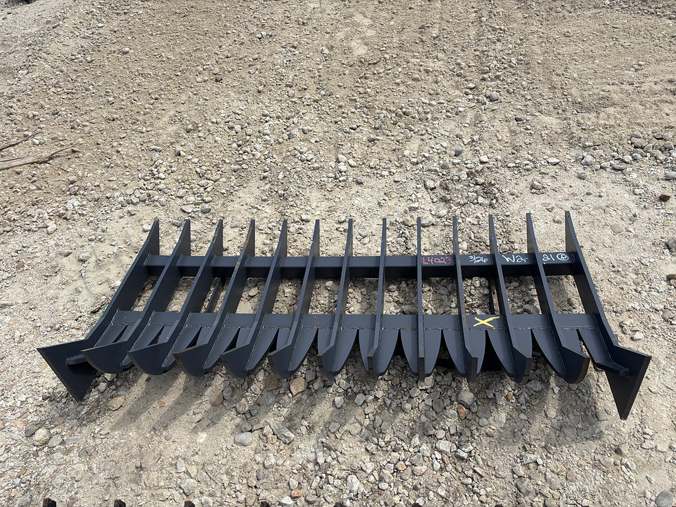 Thumbnail: 72" TOFT Quick Attach Root Rake