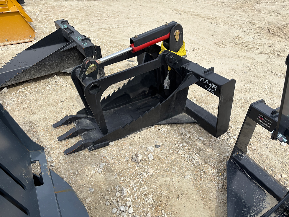 Thumbnail: Mid-State Quick Attach Stump Bucket Grapple