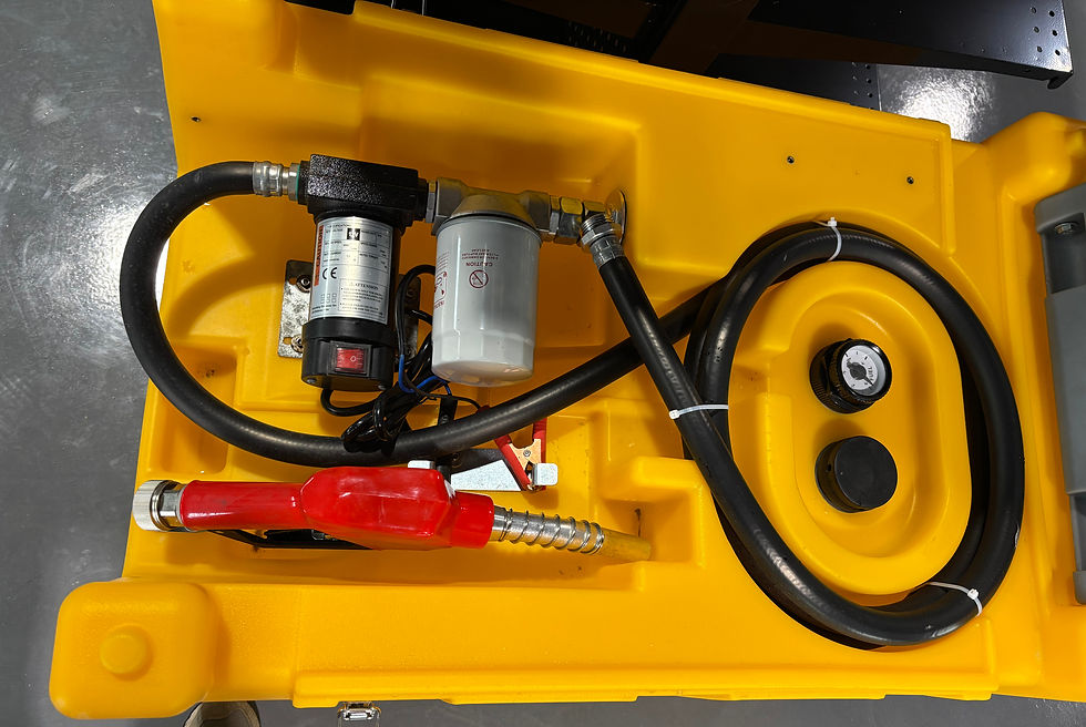 Thumbnail: (C-160) 60 Gallon Diesel Plastic Fuel Tank with Pump & Nozzle