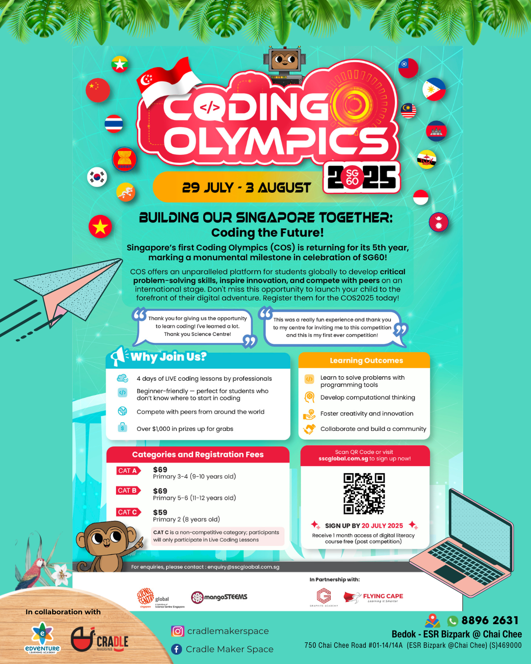 Announcement Coding Olympics 2025 Edventure