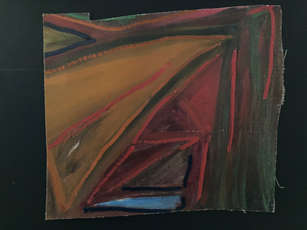 Section of abstract painting
